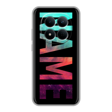 Силиконовый чехол на Redmi Note 15 5G с принтом NAME