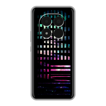 Силиконовый чехол на Redmi Note 15 Pro 5G с принтом ФАМИЛИЯ