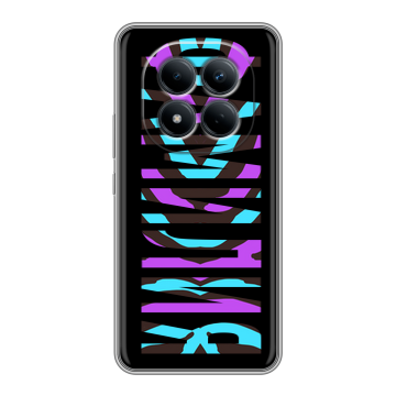 Силиконовый чехол на Redmi Note 15 Pro 4G с принтом ФАМИЛИЯ