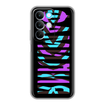 Силиконовый чехол на Realme C85 с принтом ФАМИЛИЯ