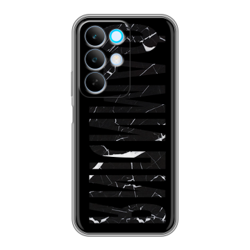 Силиконовый чехол на Realme C85 с принтом ФАМИЛИЯ
