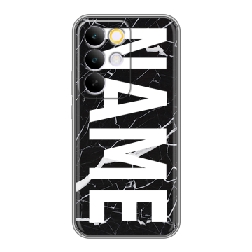 Силиконовый чехол на Realme C85 Pro с принтом NAME