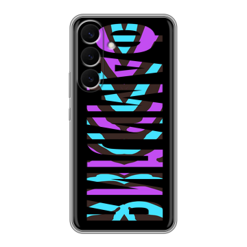 Силиконовый чехол на Samsung Galaxy S26 Plus с принтом ФАМИЛИЯ