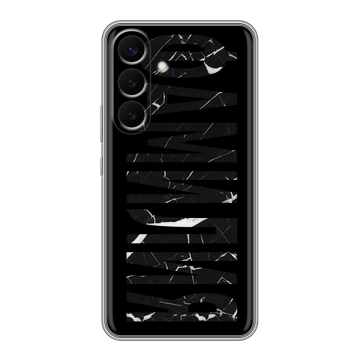 Силиконовый чехол на Samsung Galaxy S26 Plus с принтом ФАМИЛИЯ