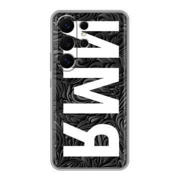 Силиконовый чехол на Samsung Galaxy S26 Ultra с принтом ИМЯ