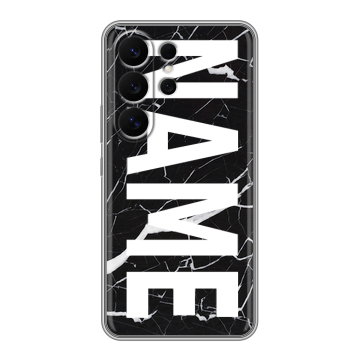 Силиконовый чехол на Samsung Galaxy S26 Ultra с принтом NAME