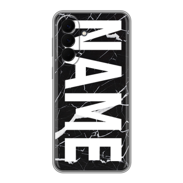 Силиконовый чехол на Samsung Galaxy A57 с принтом NAME