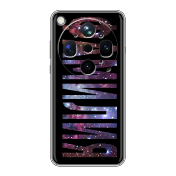 Силиконовый чехол на OPPO Find X9 Ultra с принтом ФАМИЛИЯ