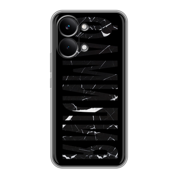 Силиконовый чехол на Poco X8 Pro Max с принтом ФАМИЛИЯ