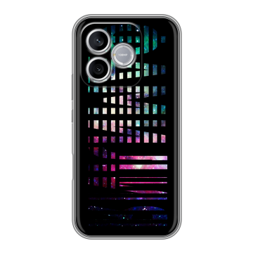Силиконовый чехол на Honor 600 Lite с принтом ФАМИЛИЯ