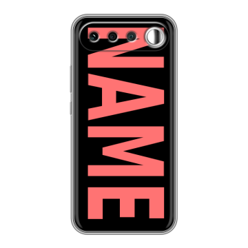 Силиконовый чехол на Realme 16 с принтом NAME