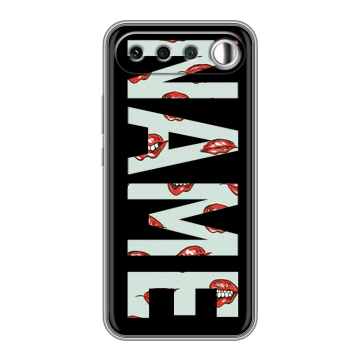Силиконовый чехол на Realme 16 с принтом NAME