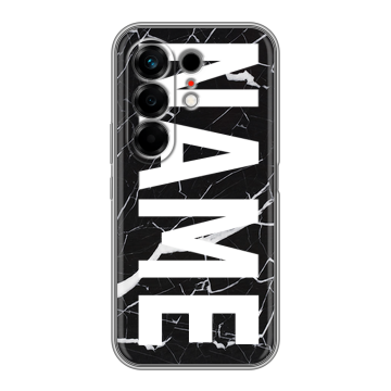 Силиконовый чехол на Tecno Camon 50 с принтом NAME
