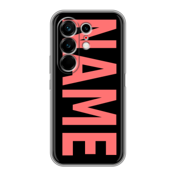 Силиконовый чехол на Tecno Camon 50 Ultra с принтом NAME
