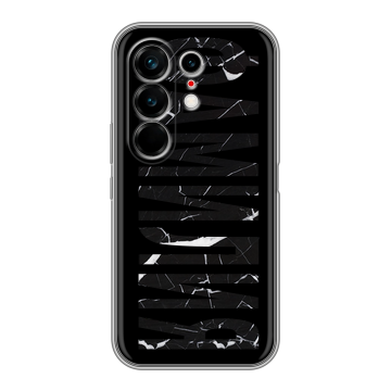 Силиконовый чехол на Tecno Camon 50 Ultra с принтом ФАМИЛИЯ