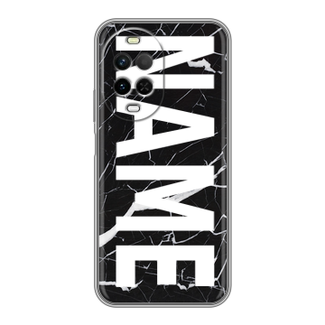 Силиконовый чехол на Huawei Nova 15 с принтом NAME