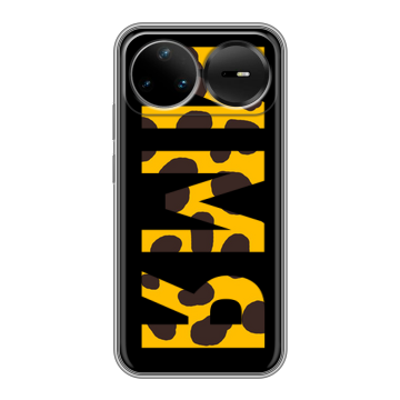 Силиконовый чехол на Huawei Nova 15 Pro с принтом ИМЯ