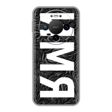 Силиконовый чехол на Huawei Mate 80 Pro с принтом ИМЯ