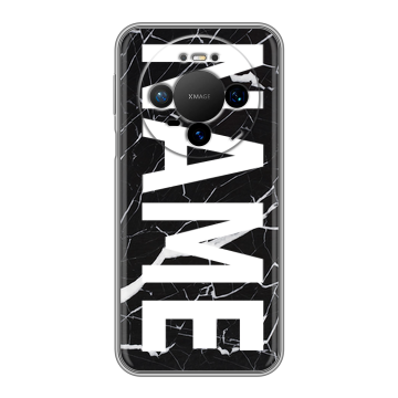 Силиконовый чехол на Huawei Mate 80 Pro с принтом NAME