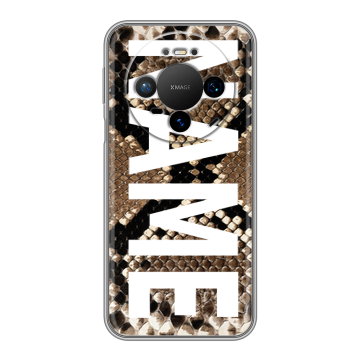 Силиконовый чехол на Huawei Mate 80 Pro с принтом NAME