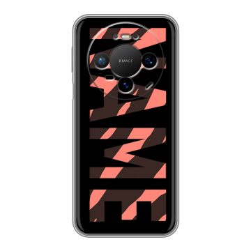 Силиконовый чехол на Huawei Mate 80 Pro с принтом NAME