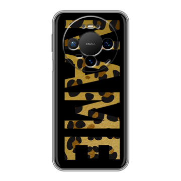 Силиконовый чехол на Huawei Mate 80 Pro с принтом NAME