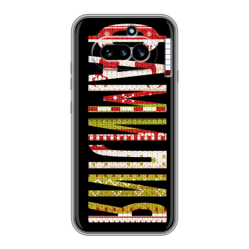 Силиконовый чехол на Nothing Phone (4a) с принтом ФАМИЛИЯ