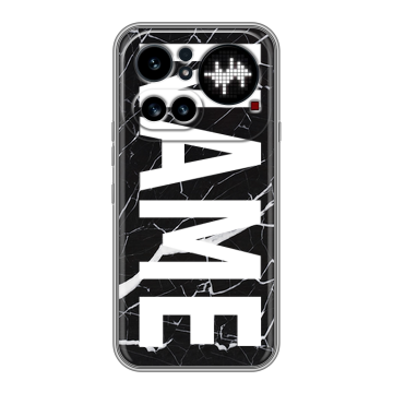 Силиконовый чехол на Nothing Phone (4a) Pro с принтом NAME