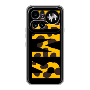 Силиконовый чехол на Nothing Phone (4a) Pro с принтом ИМЯ