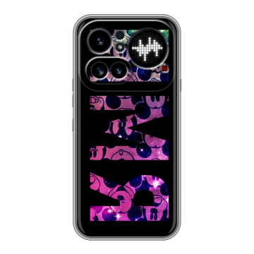Силиконовый чехол на Nothing Phone (4a) Pro с принтом ИМЯ