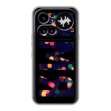 Силиконовый чехол на Nothing Phone (4a) Pro с принтом ИМЯ
