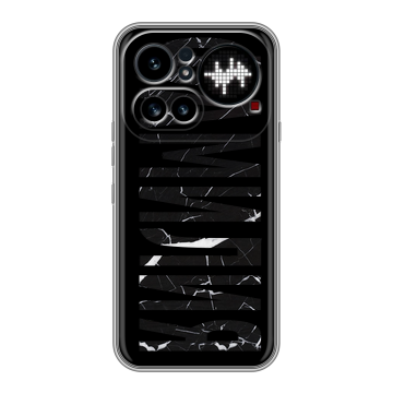 Силиконовый чехол на Nothing Phone (4a) Pro с принтом ФАМИЛИЯ