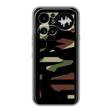 Силиконовый чехол на Nothing Phone (4a) Pro с принтом NAME