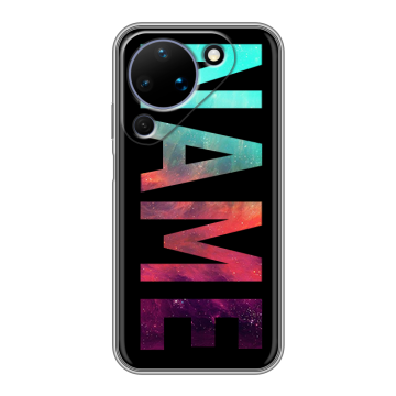 Силиконовый чехол на Huawei Pura 90 с принтом NAME