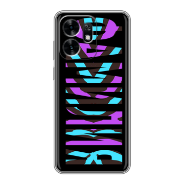 Силиконовый чехол на Honor X6D с принтом ФАМИЛИЯ