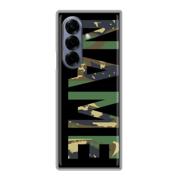 Пластиковый чехол на Samsung Galaxy Z Fold 8 с принтом NAME