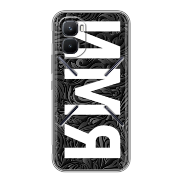 Силиконовый чехол на Infinix GT 50 Pro с принтом ИМЯ