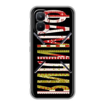 Силиконовый чехол на Infinix GT 50 Pro с принтом ФАМИЛИЯ