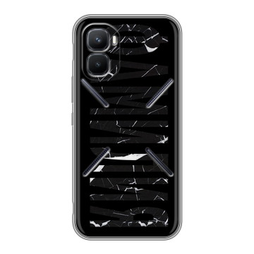 Силиконовый чехол на Infinix GT 50 Pro с принтом ФАМИЛИЯ