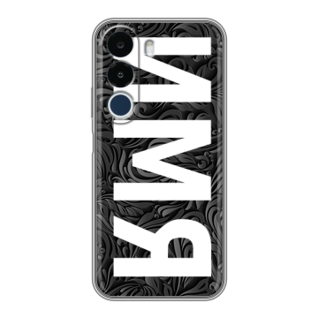 Силиконовый чехол на Realme P4x с принтом ИМЯ
