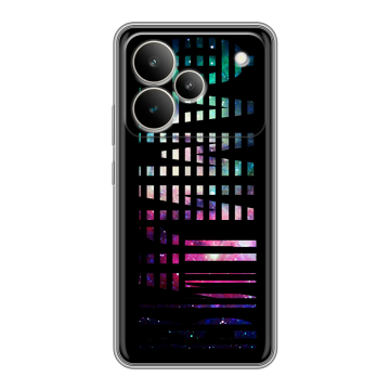 Силиконовый чехол на Realme P4 с принтом ФАМИЛИЯ