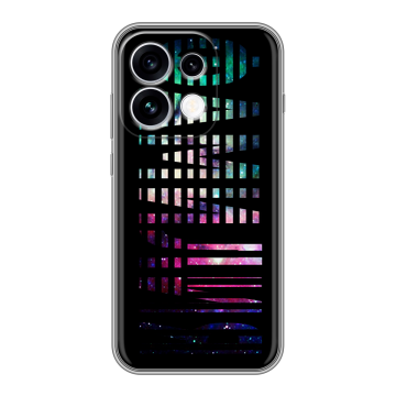 Силиконовый чехол на OPPO Reno16 с принтом ФАМИЛИЯ