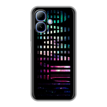Силиконовый чехол на Infinix Smart 20 с принтом ФАМИЛИЯ