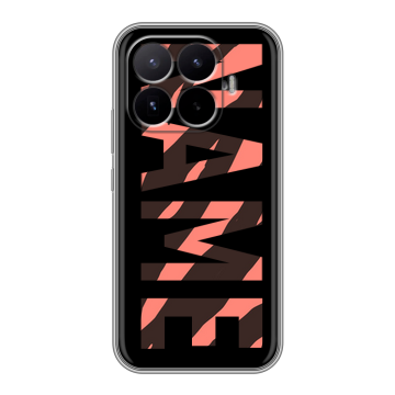 Силиконовый чехол на Xiaomi 17T с принтом NAME