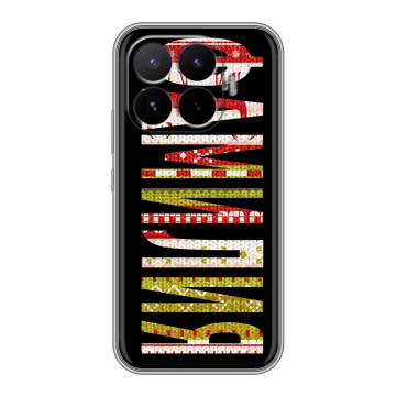 Силиконовый чехол на Xiaomi 17T с принтом ФАМИЛИЯ