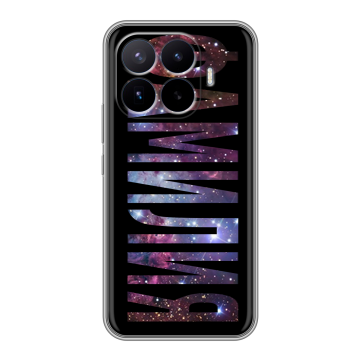 Силиконовый чехол на Xiaomi 17T Pro с принтом ФАМИЛИЯ