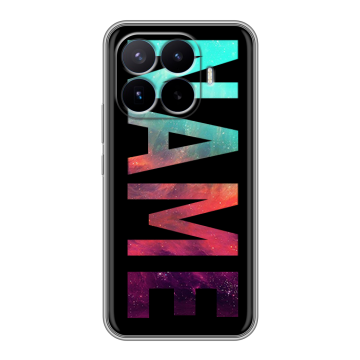 Силиконовый чехол на Xiaomi 17T Pro с принтом NAME