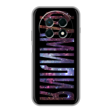 Силиконовый чехол на Huawei Nova 15 Max с принтом ФАМИЛИЯ