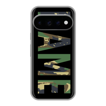 Силиконовый чехол на Google Pixel 11 Pro с принтом NAME