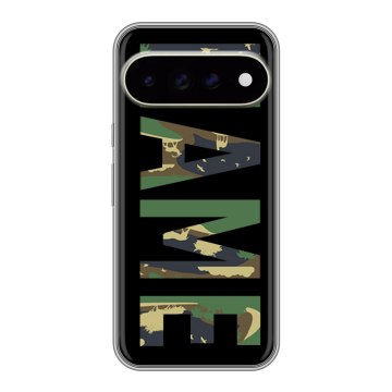 Силиконовый чехол на Google Pixel 11 Pro XL с принтом NAME